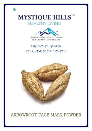 Mystique Arrowroot face mask powder 100 g