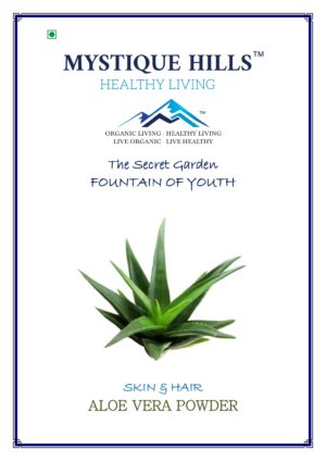 Mystique Aloe vera powder 100 g ,skin and hair