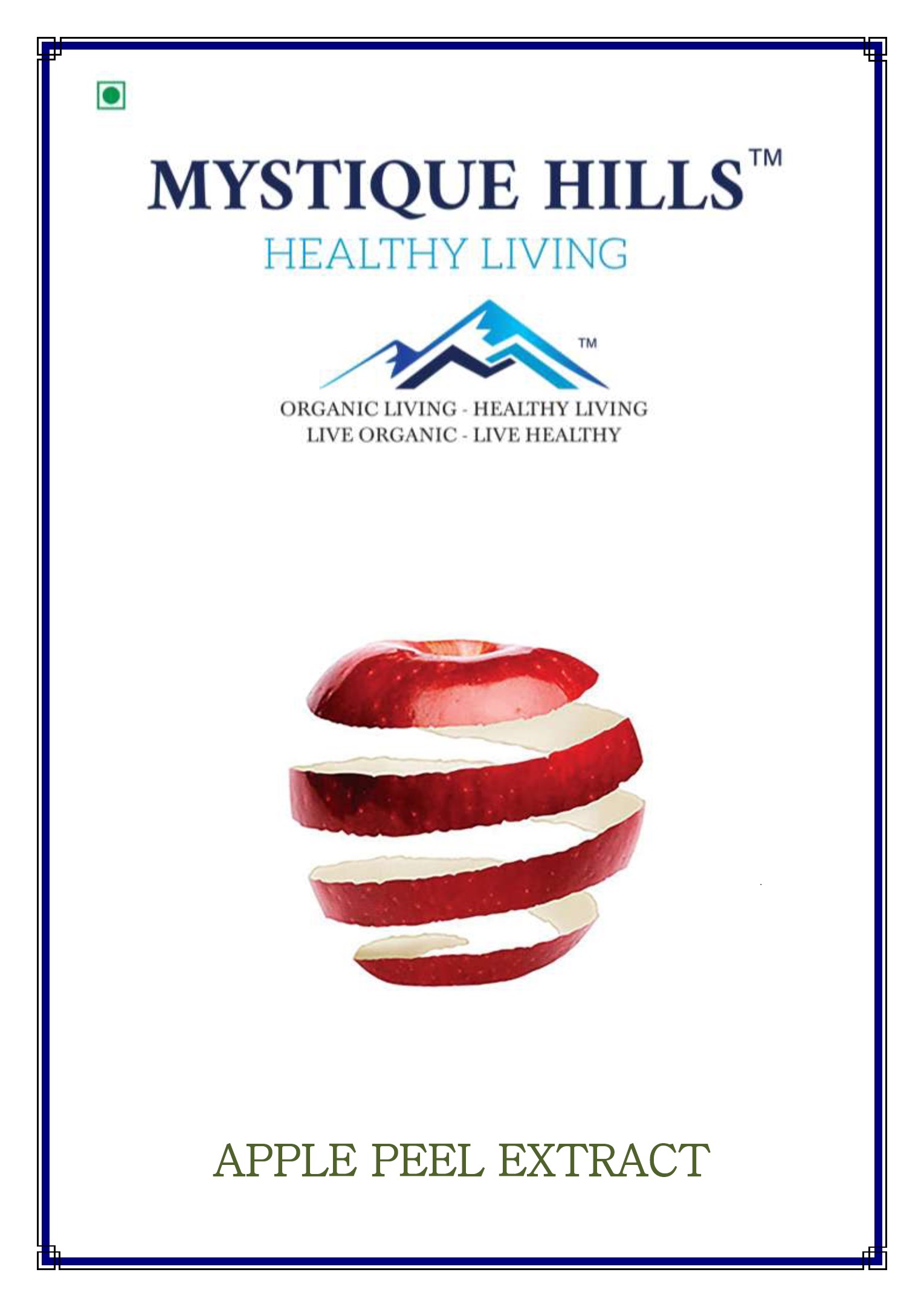 Mystique Apple peel extract powder 50 g