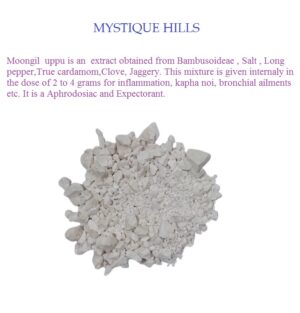 Bamboo Salt ,Moongil uppu uses and benefits