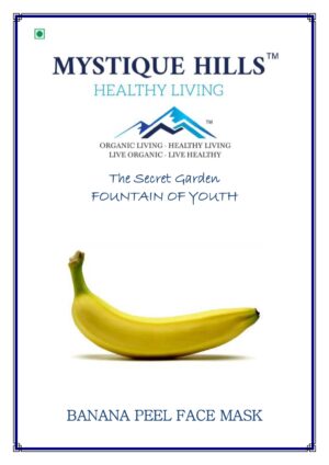 Mystique Banana Peel Face Mask Powder 100 g