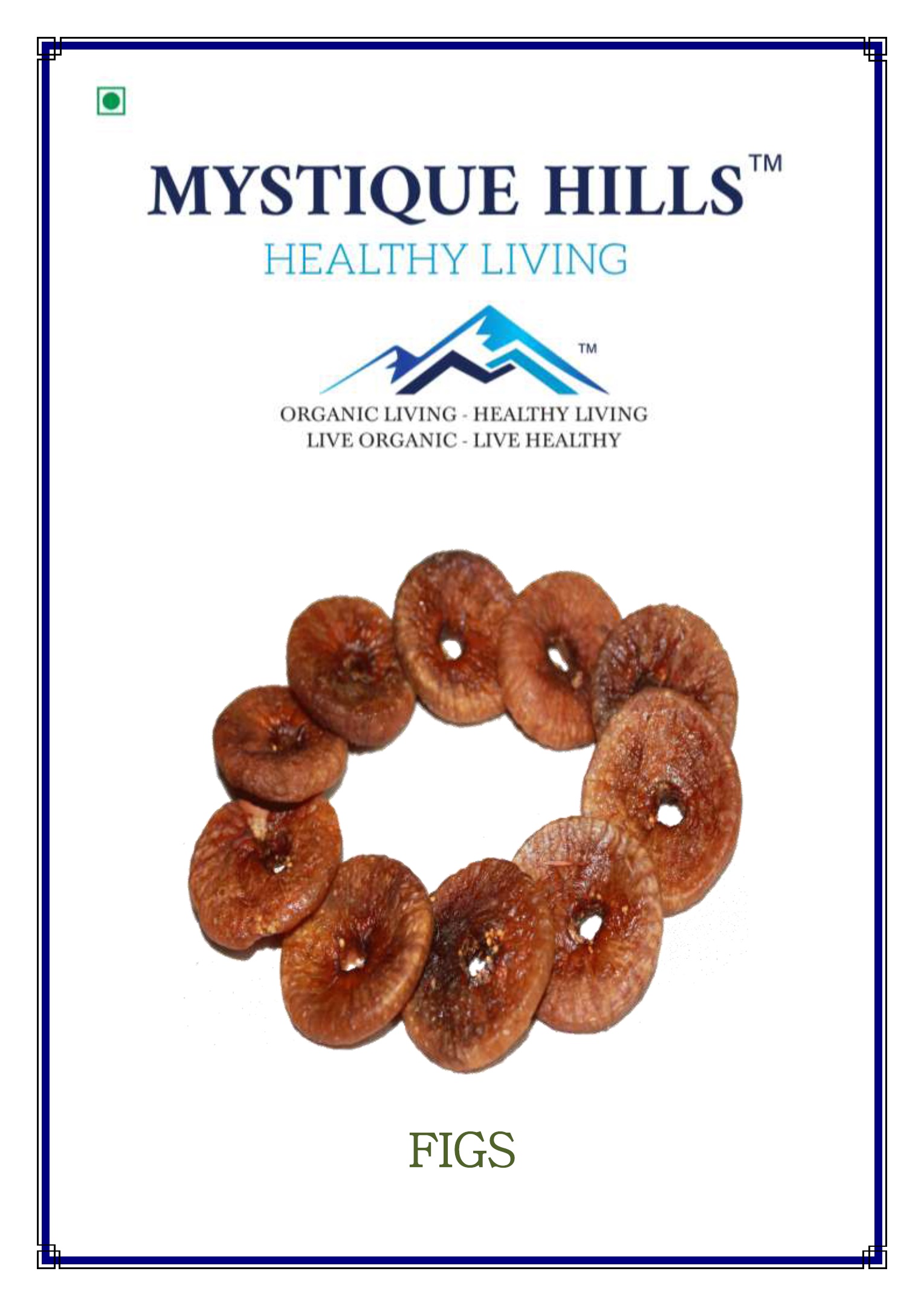 Mystique Dry figs 250 g