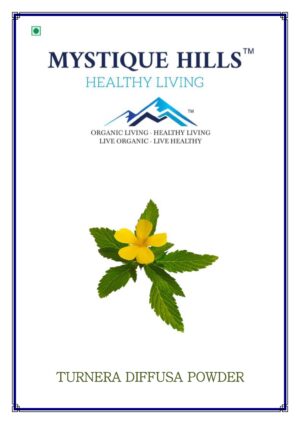 Mystique Damiana leaves powder 50 g, Turnera diffusa