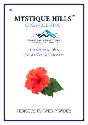 Mystique Hibiscus flower powder for hair and skin 100 g