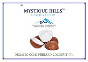 Mystique Cold pressed coconut Oil 1 ltr.