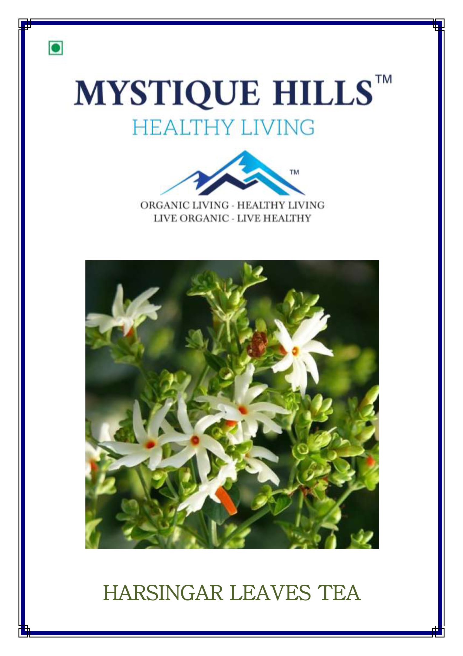 Mystique Harsingar leaves tea 100 g