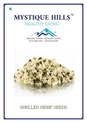 Mystique Shelled hemp seeds 200 g, Hemp Hearts