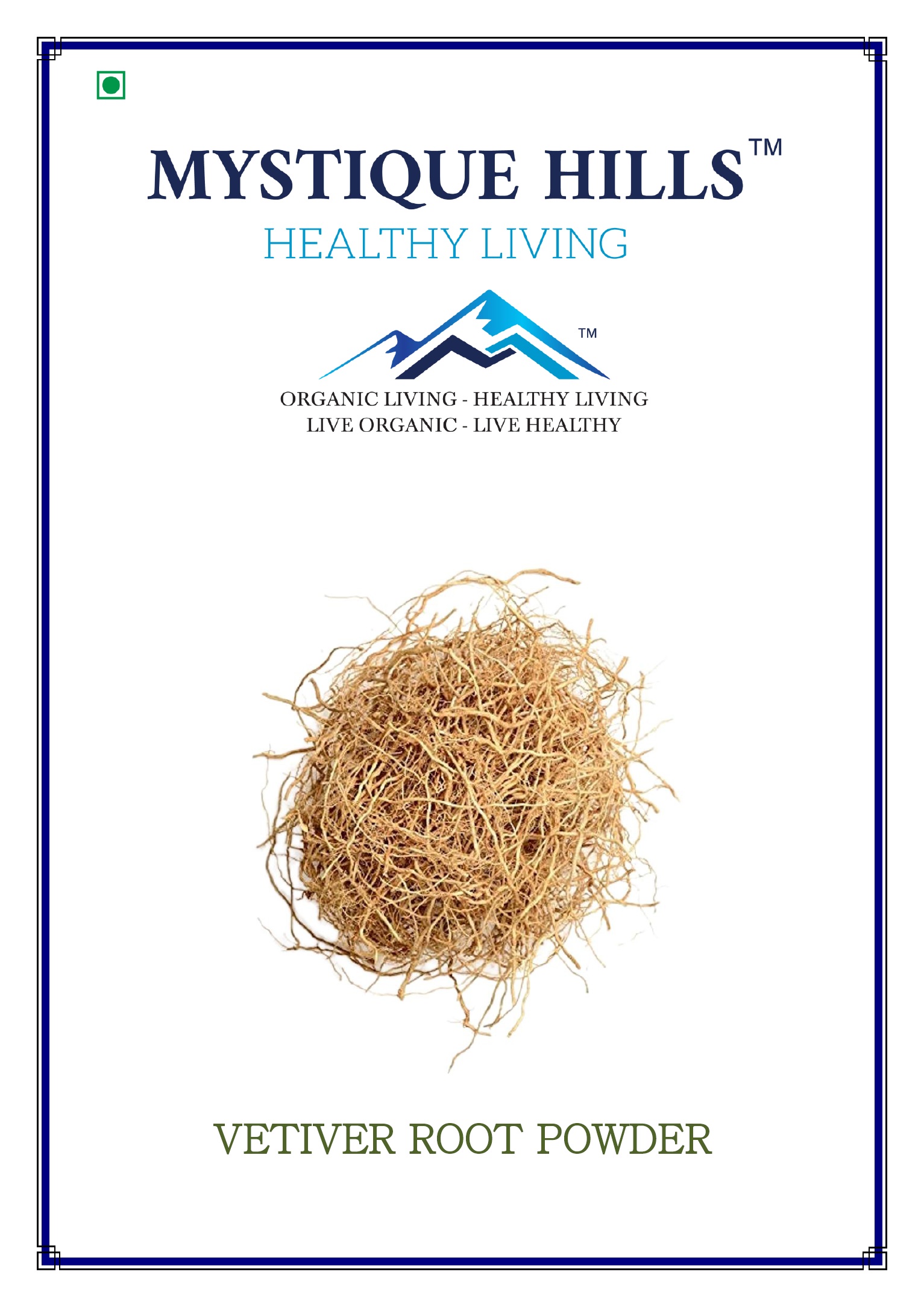 Mystique Vetiver root 100 g