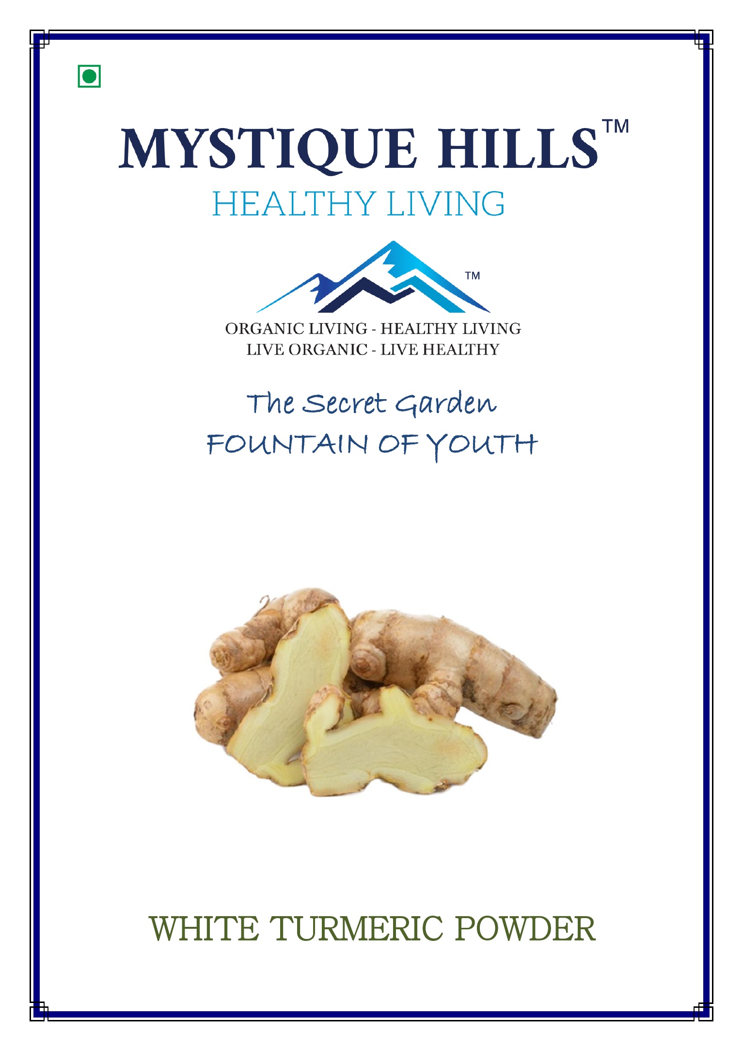 Mystique White turmeric powder 200 g