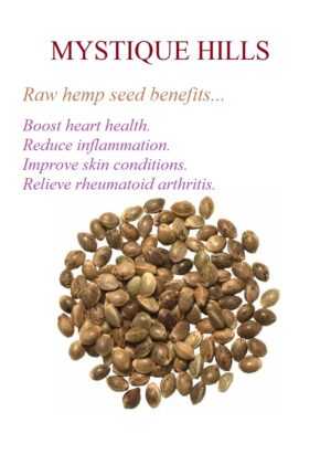 Raw hemp seeds uses and benefits